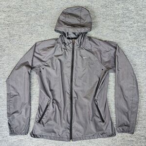 Nike Running Shield Flash Vapor Lightweight Running Jacket Hoodie Women L 542213